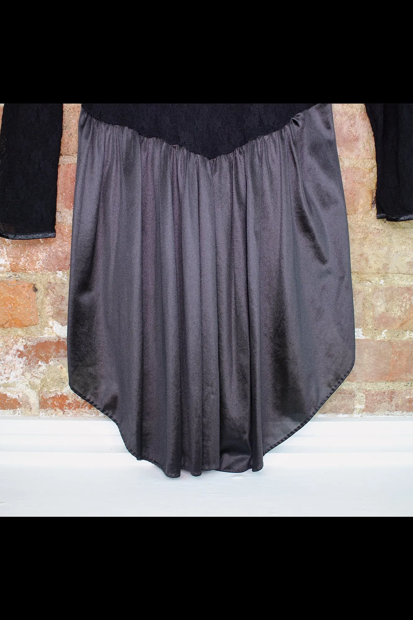 Vintage Lace Skater Dress - Large