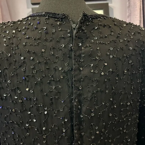 Vintage Laurence Kazar Beaded Dress