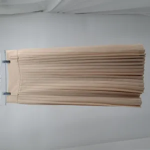 Vintage Linda Allard for Ellen Tracy Pleated Skirt Midi Wrap Closure Detail 6