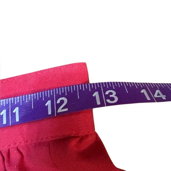 Vintage Pink A-Line Midi Skirt for Cocktail