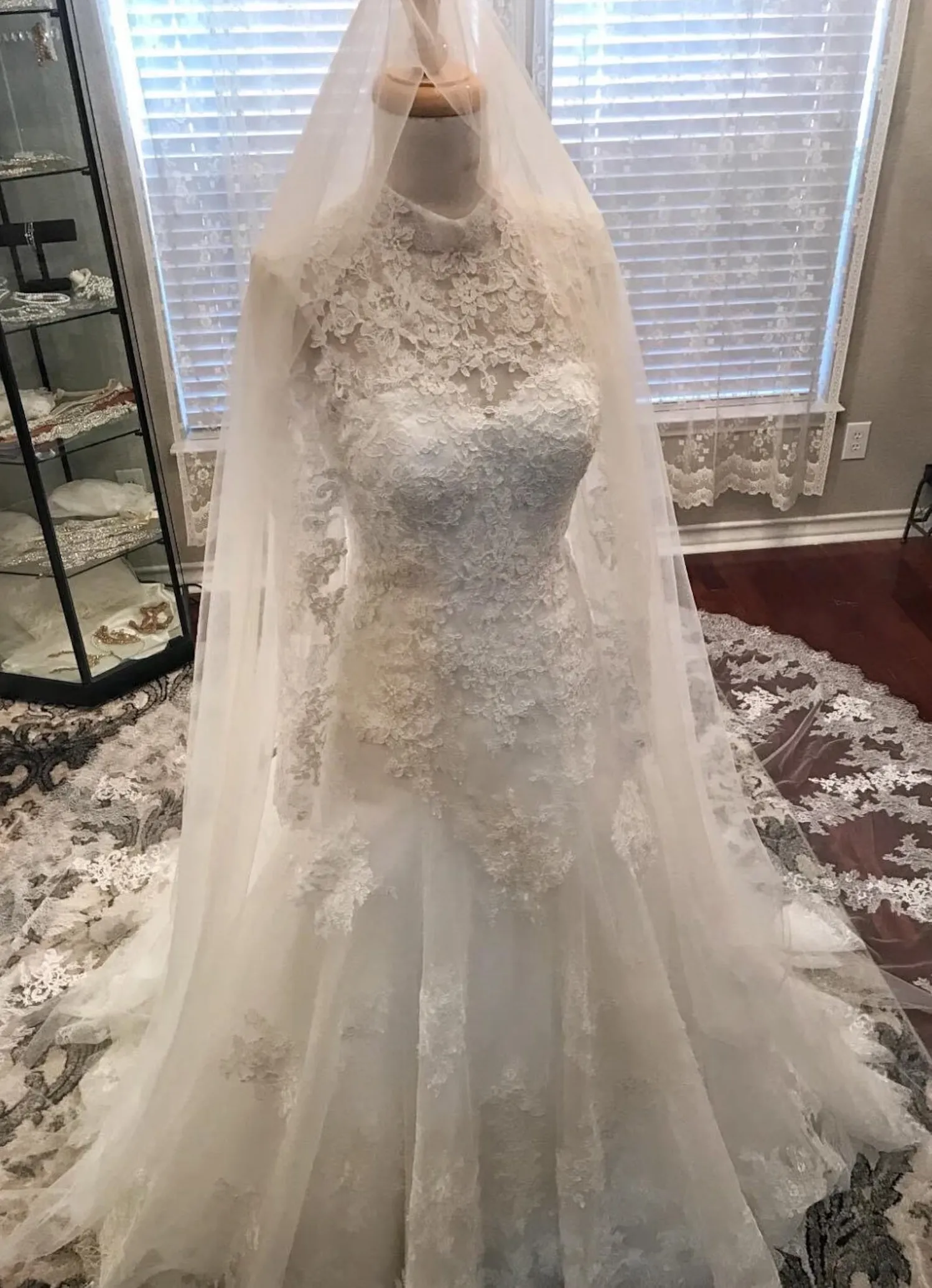Vintage Style Full A-Line Wedding Dress Rebekah