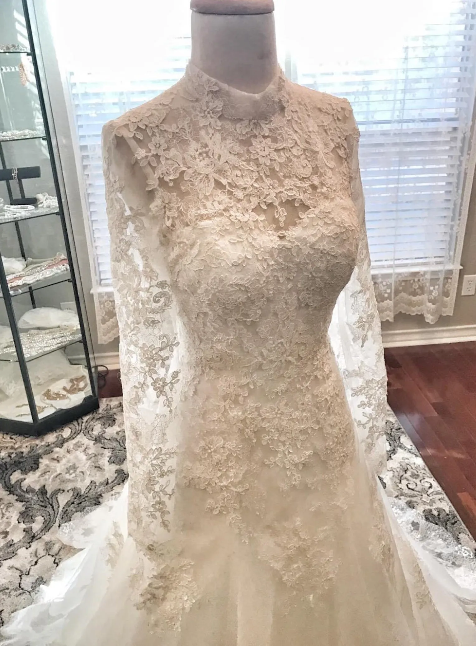 Vintage Style Full A-Line Wedding Dress Rebekah