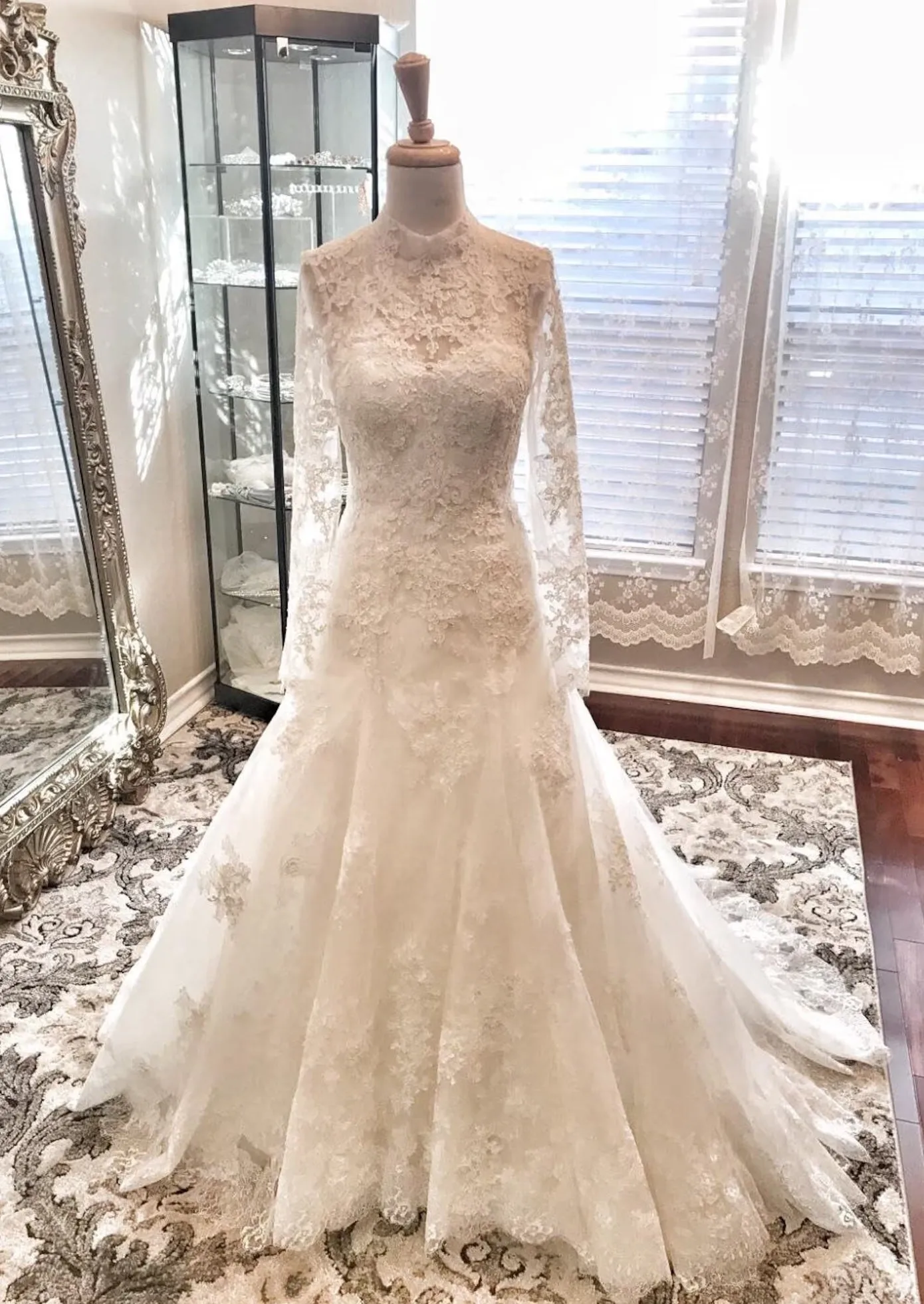 Vintage Style Full A-Line Wedding Dress Rebekah
