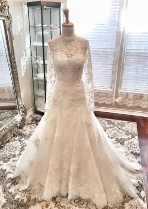 Vintage Style Full A-Line Wedding Dress Rebekah