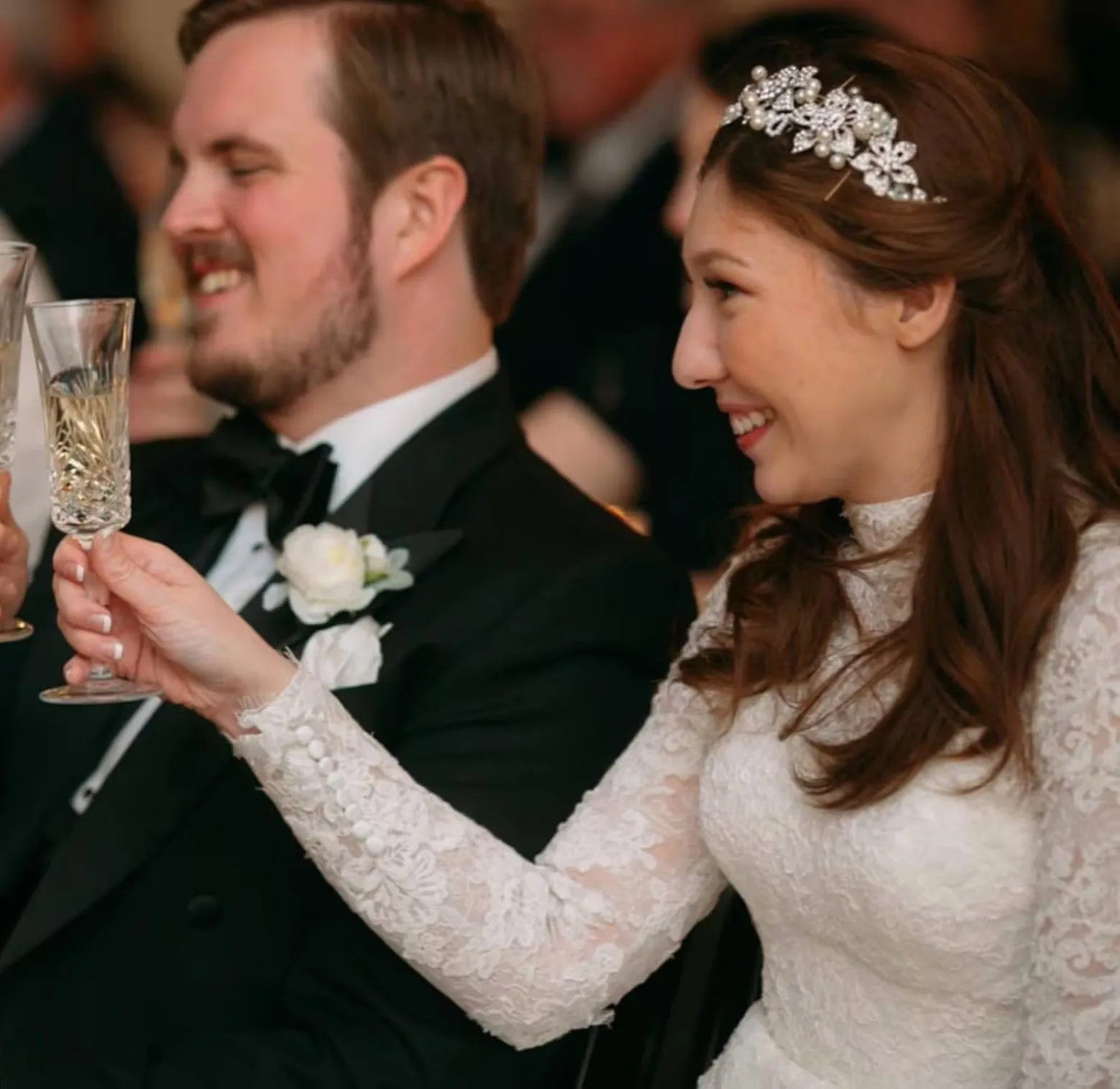 Vintage Style Full A-Line Wedding Dress Rebekah