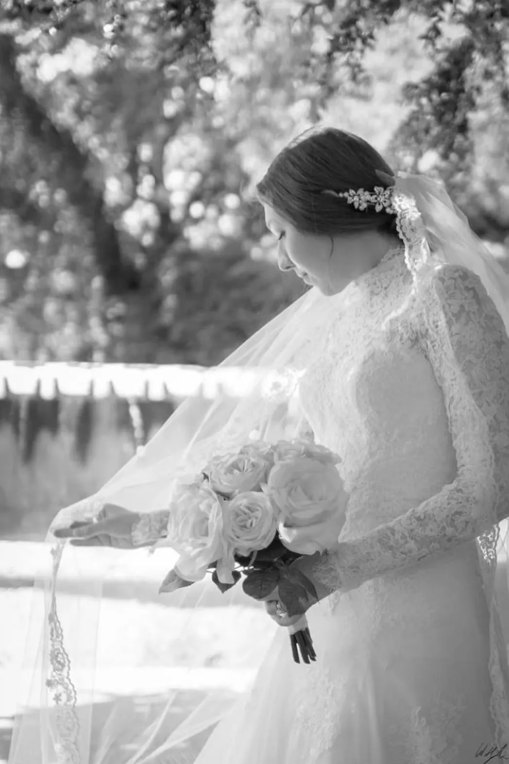 Vintage Style Full A-Line Wedding Dress Rebekah