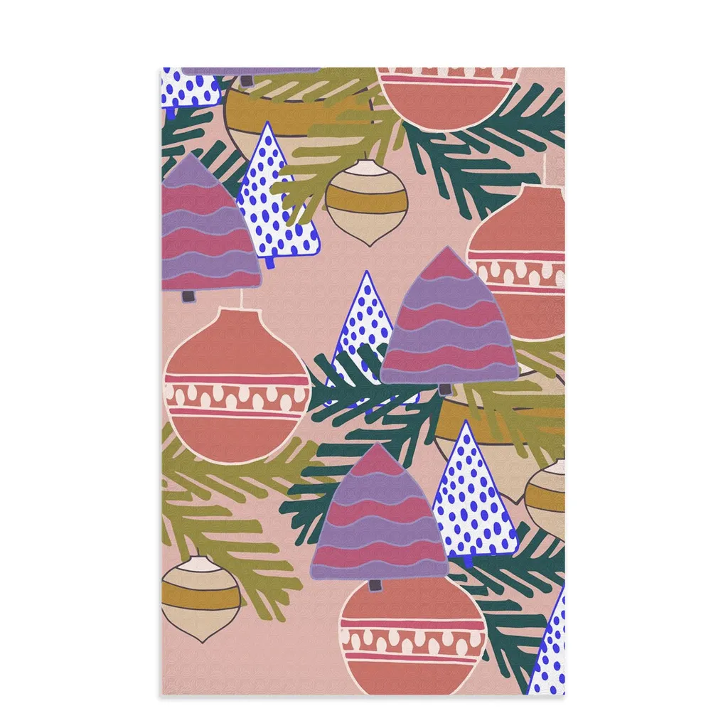 Vintage Trees Tea Towel