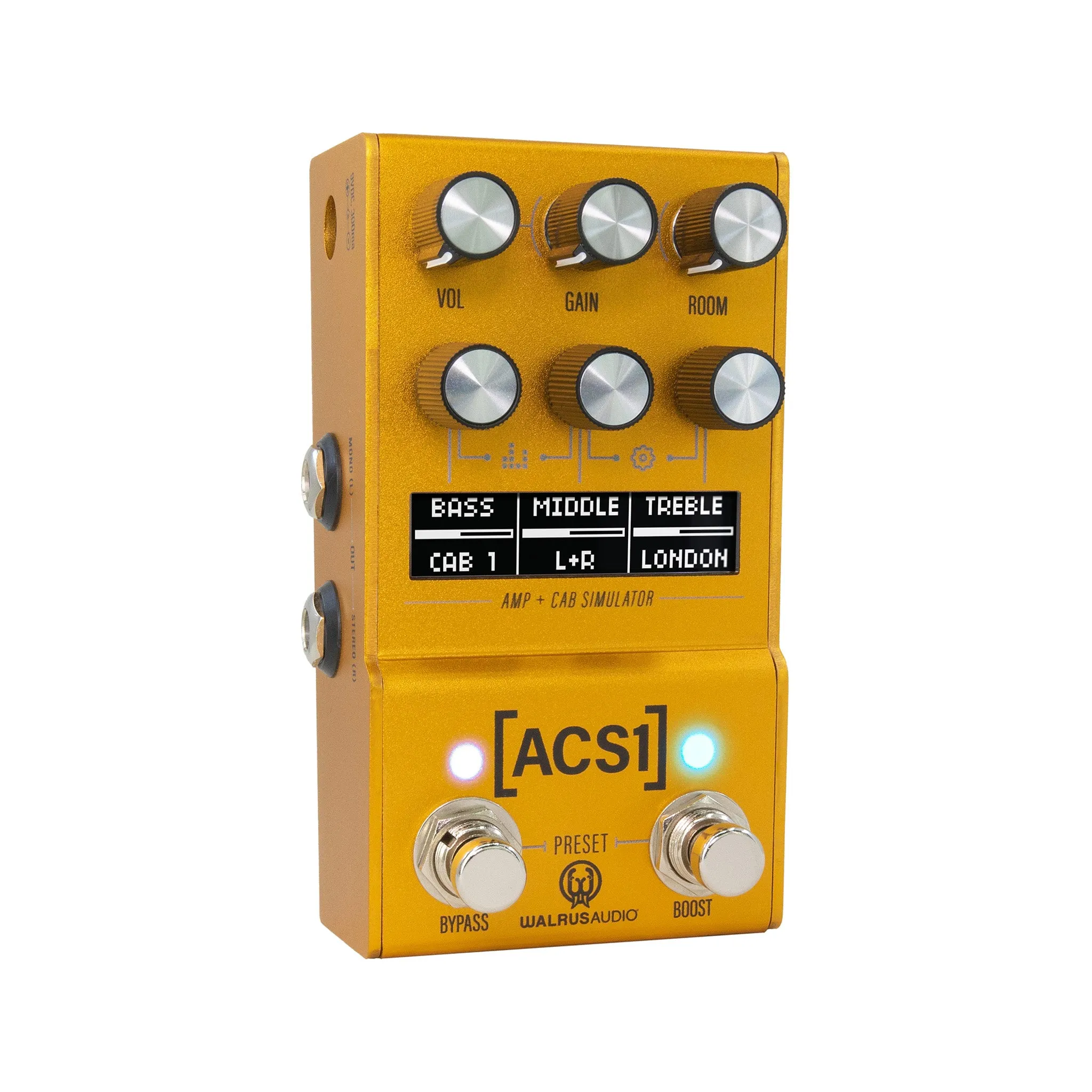 Walrus Audio MAKO Series MKII ACS1 Amp & Cab Simulator Guitar Effects Pedal
