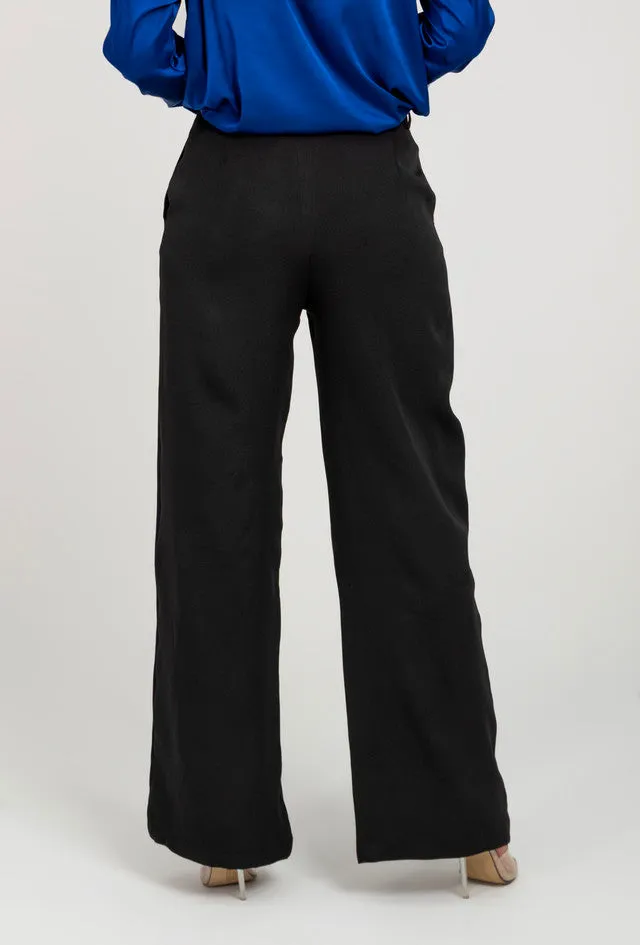Wide Leg Formal High Waist Pant For Women