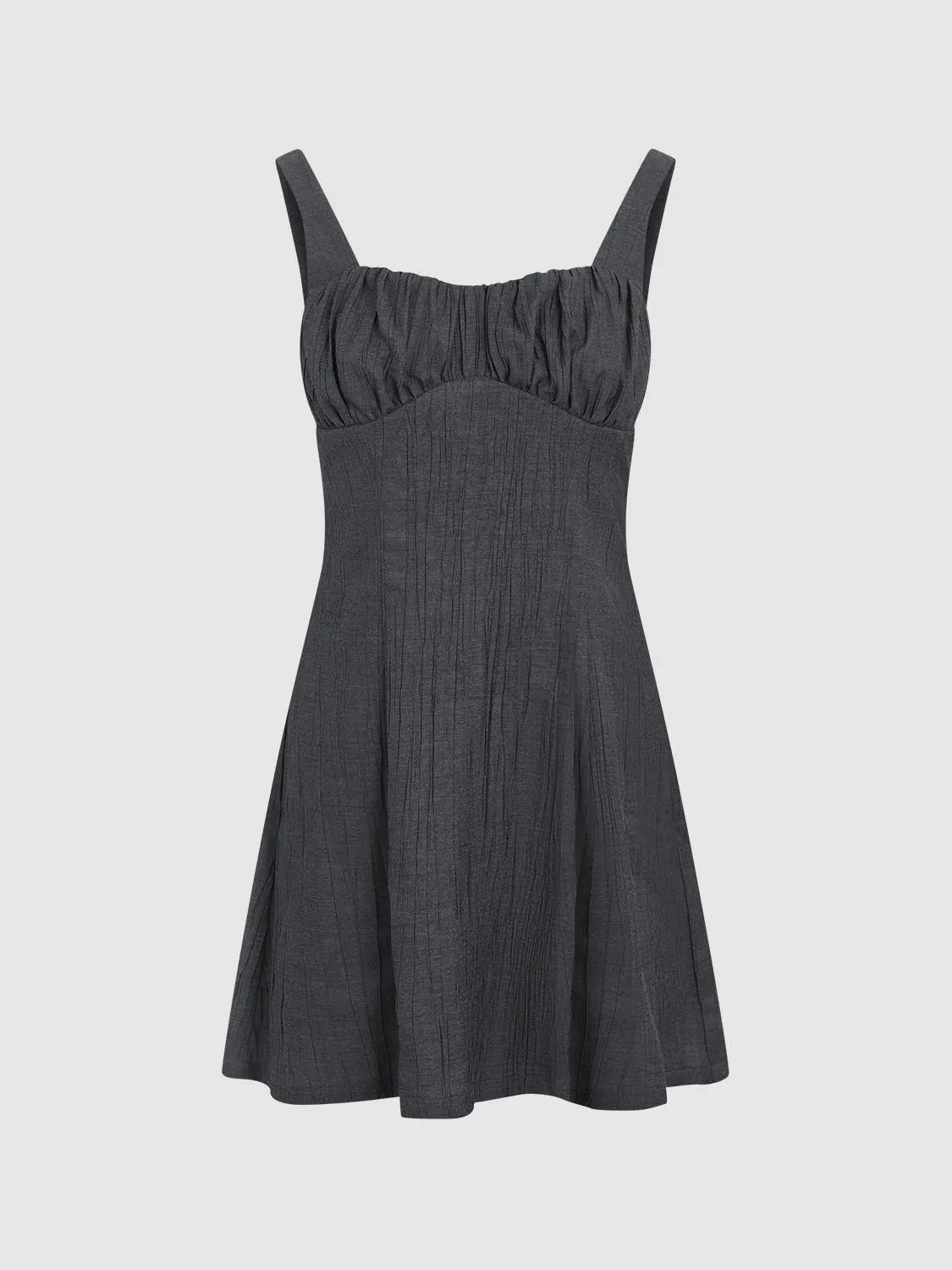 Wide Strap A-Line Dresses