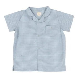 Windowpane Collar Shirt