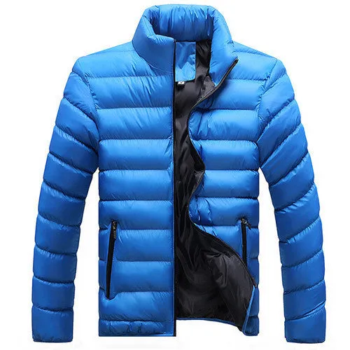 Winter Solid Men Jackets Spring Men's Cotton Blend Mens Jacket And Coats Casual Thick Outwear Plus Clothing Male 4XL YN668