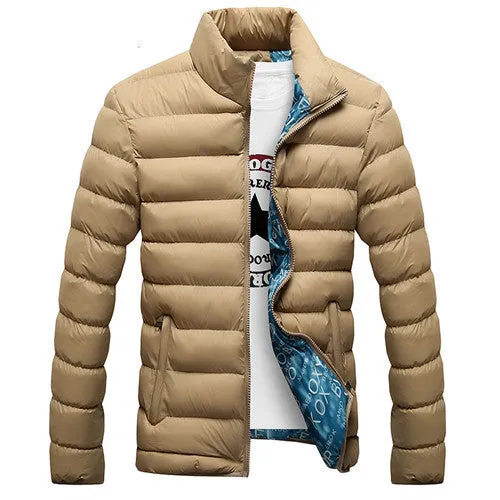 Winter Solid Men Jackets Spring Men's Cotton Blend Mens Jacket And Coats Casual Thick Outwear Plus Clothing Male 4XL YN668