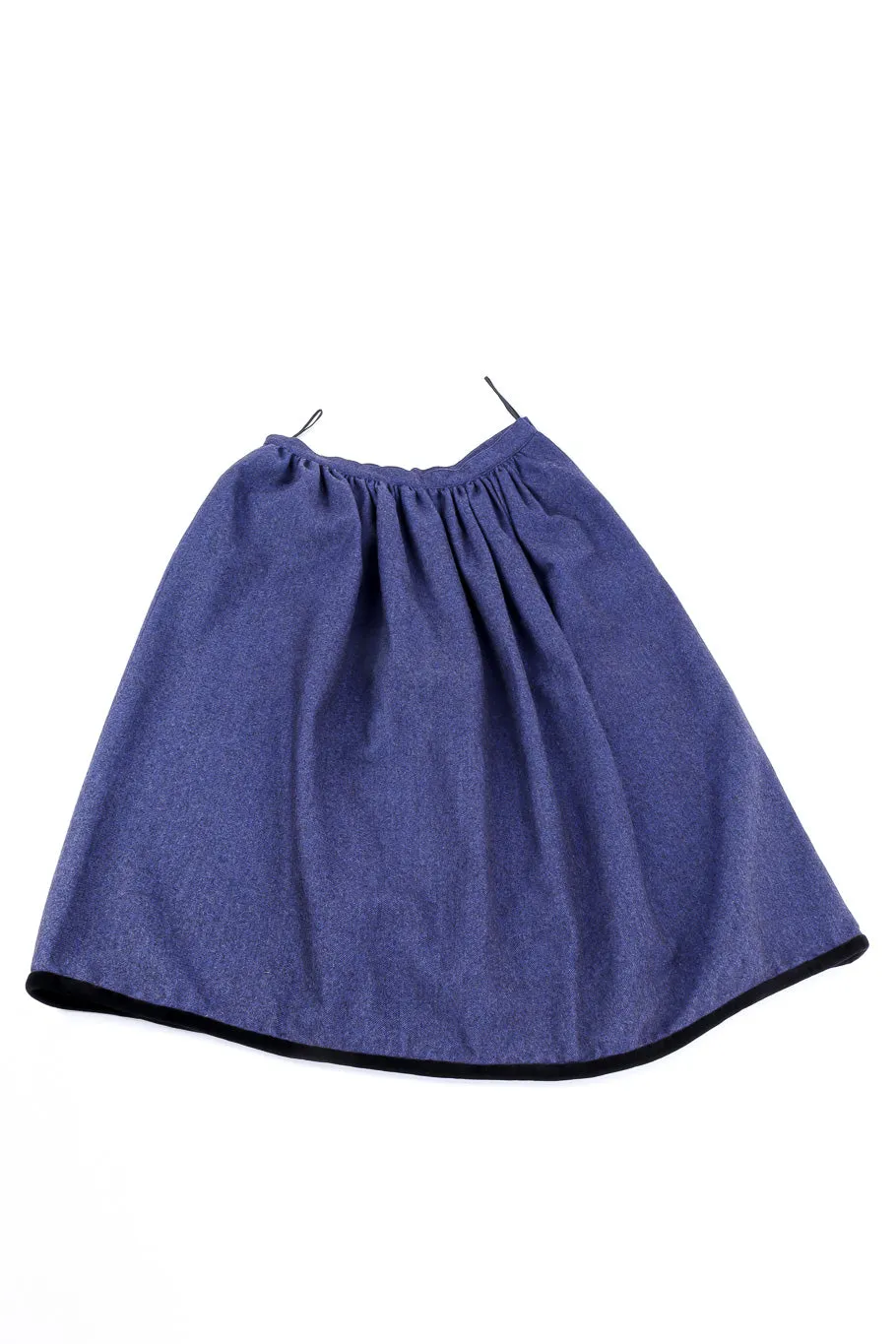 Wool Top and Skirt Set