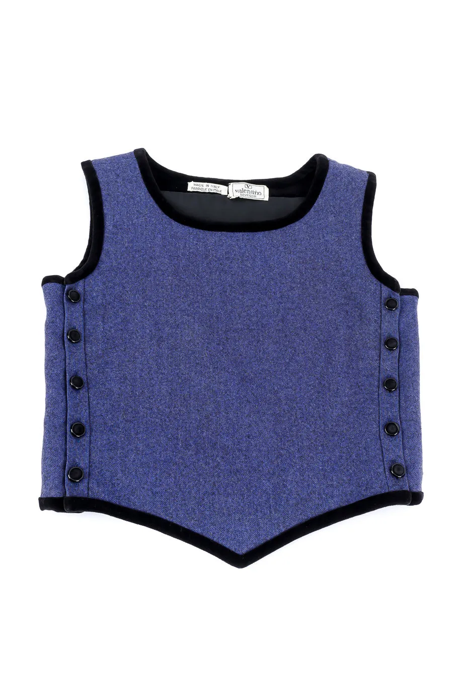 Wool Top and Skirt Set