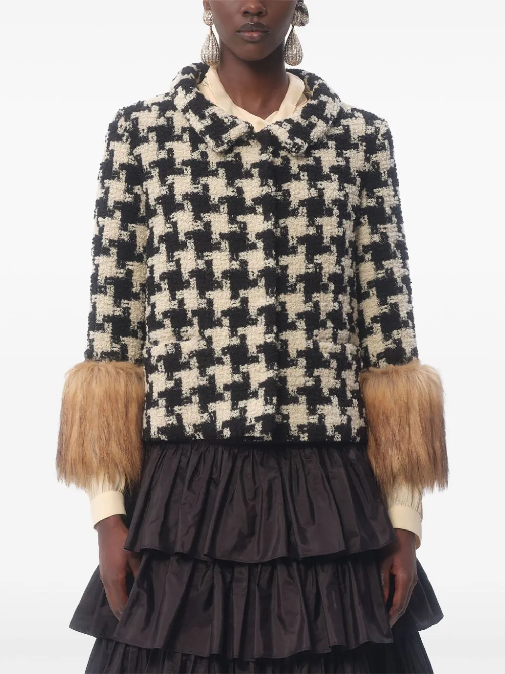 Wool tweed jacket