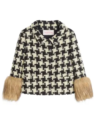 Wool tweed jacket