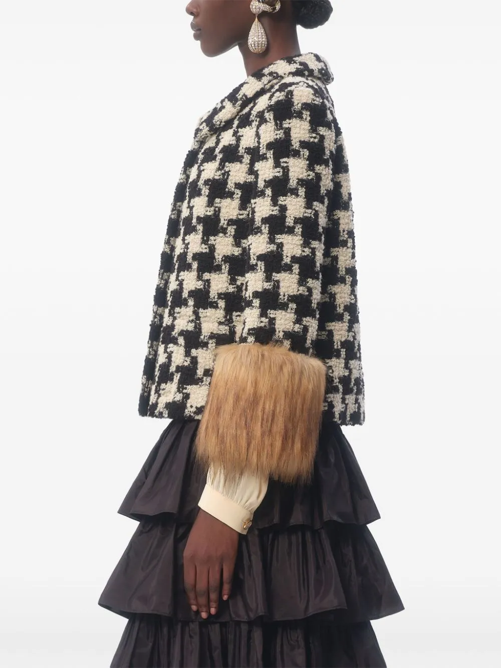 Wool tweed jacket