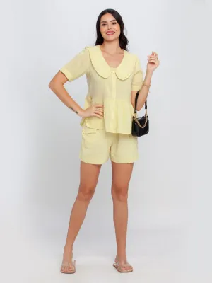 Yellow Solid Top